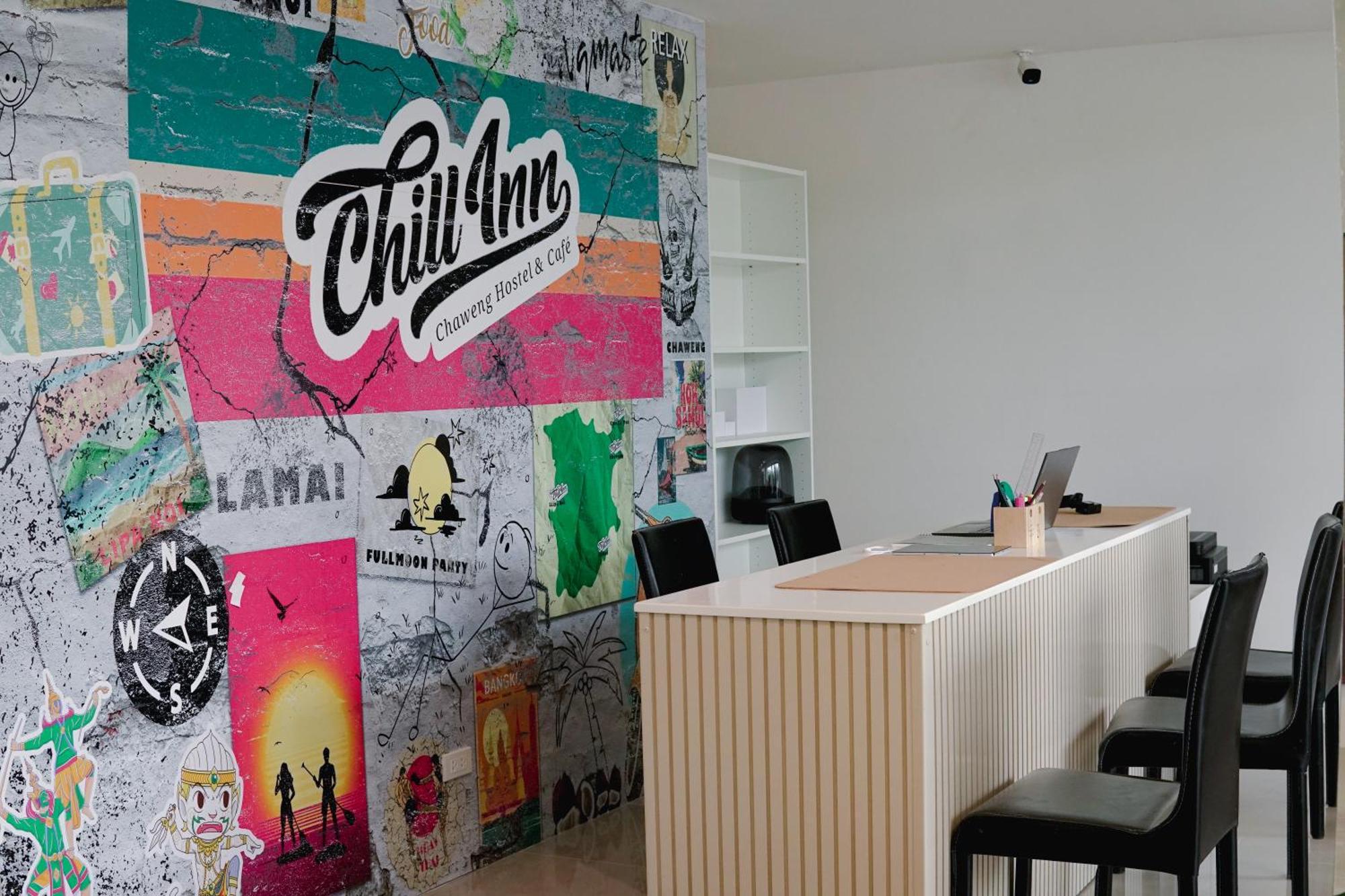 Chill Inn Chaweng Hostel And Cafe Amphoe Koksamui Exterior foto